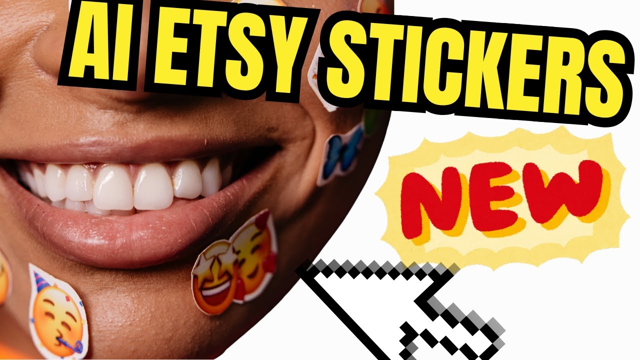Boost Etsy Sticker Sales with This AI Crispy Stix Text Trick (300 DPI)