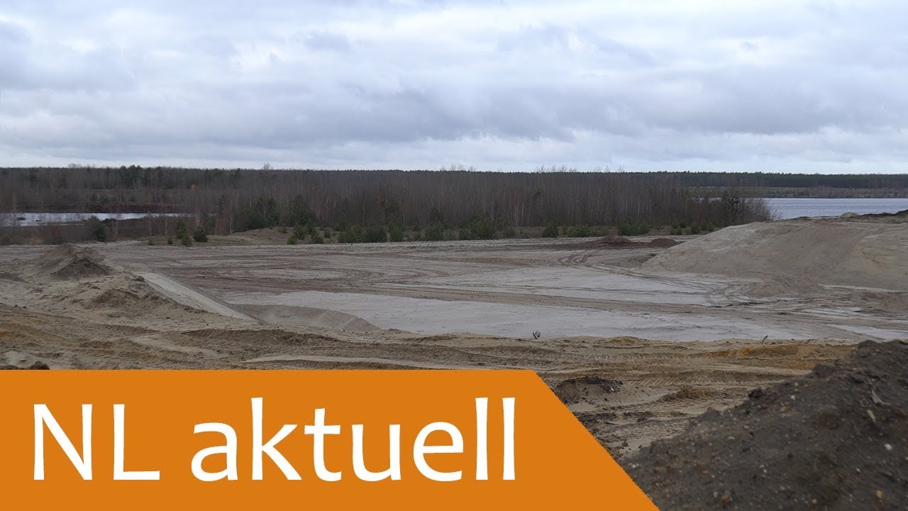 Sedlitzer See | Uferarbeiten für Marina, Strand und Wohnbau gestartet