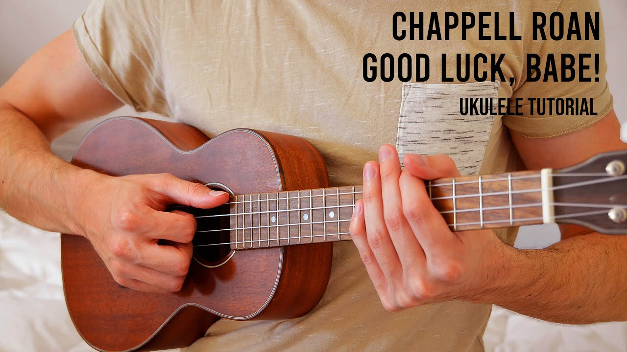 Chappell Roan - Good Luck, Babe! EASY Ukulele Tutorial With Chords / Lyrics