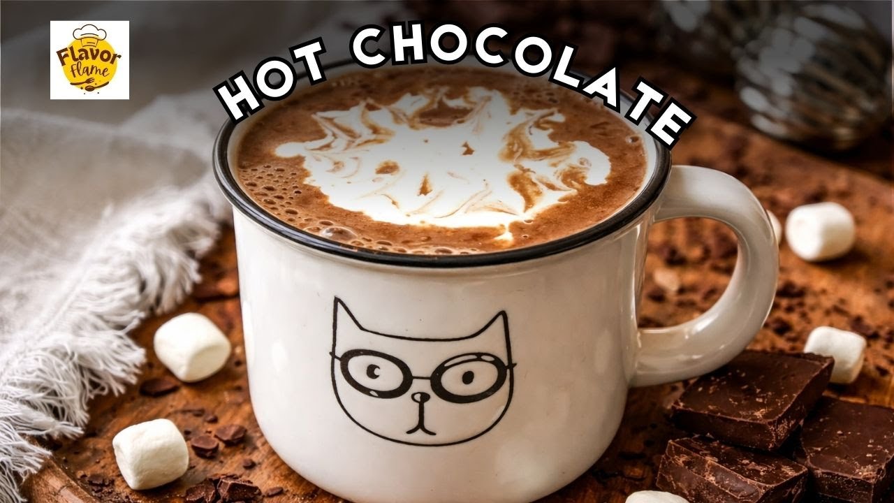 How to make thick hot chocolate | Italian hot chocolate recipe | Hot chocolate recipe