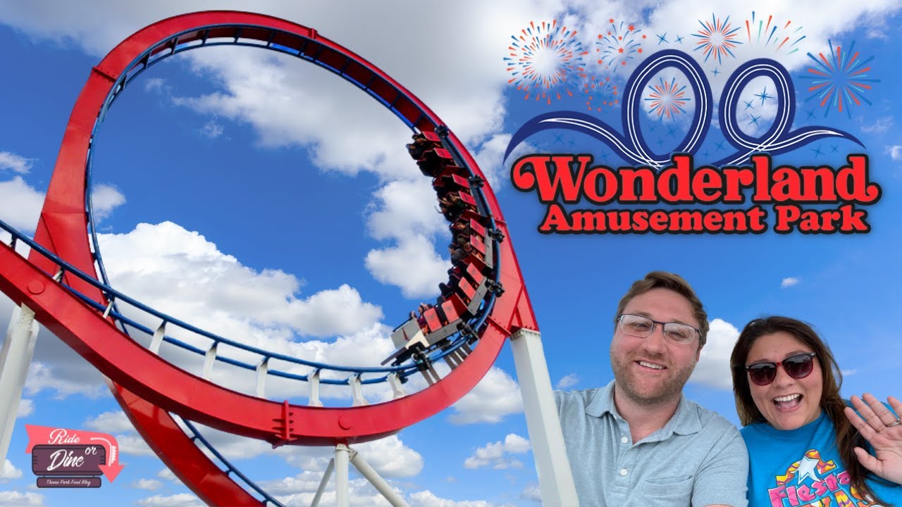 Wonderland Park in Amarillo, Texas | Vlog & POV of Texas Tornado and Other Rides