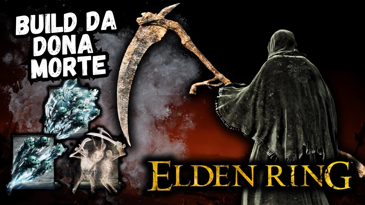 Elden Ring com Build da Morte