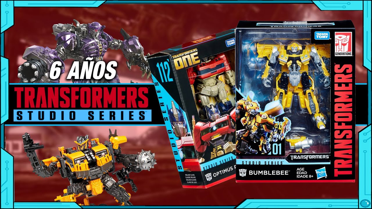 6 Años de Transformers Studio Series