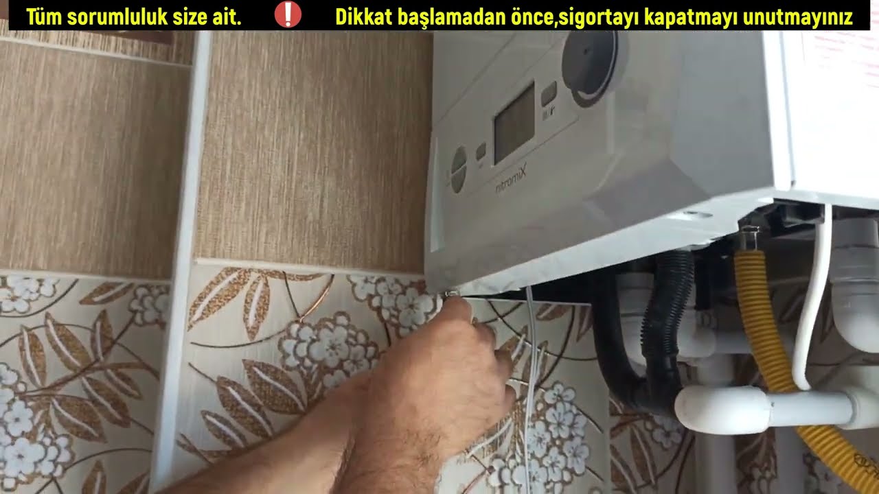 Kablolu oda termostatı nasil baglanir