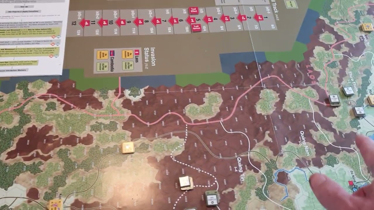 Vietnam 1965 - 1975. 2nd Edition GMT Games. Campaign game using Solo System. Conclusion.