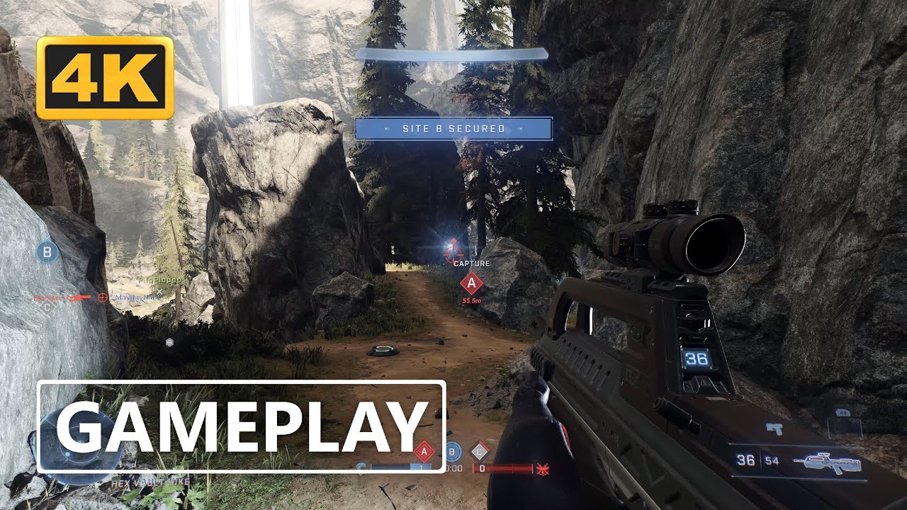 Halo Infinite Xbox Series X BTB Gameplay 4K