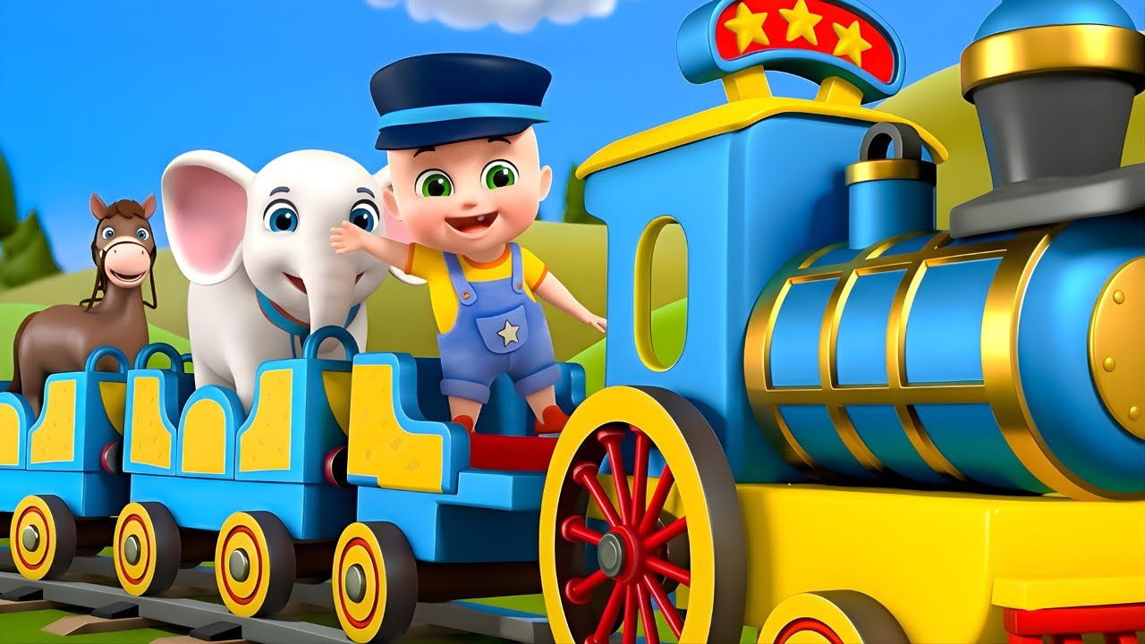 Chuk Chuk Rail Gadi | छुक छुक रेलगाड़ी | Do Chuhe The | Hindi Poem & Nursery Rhymes Kids Song