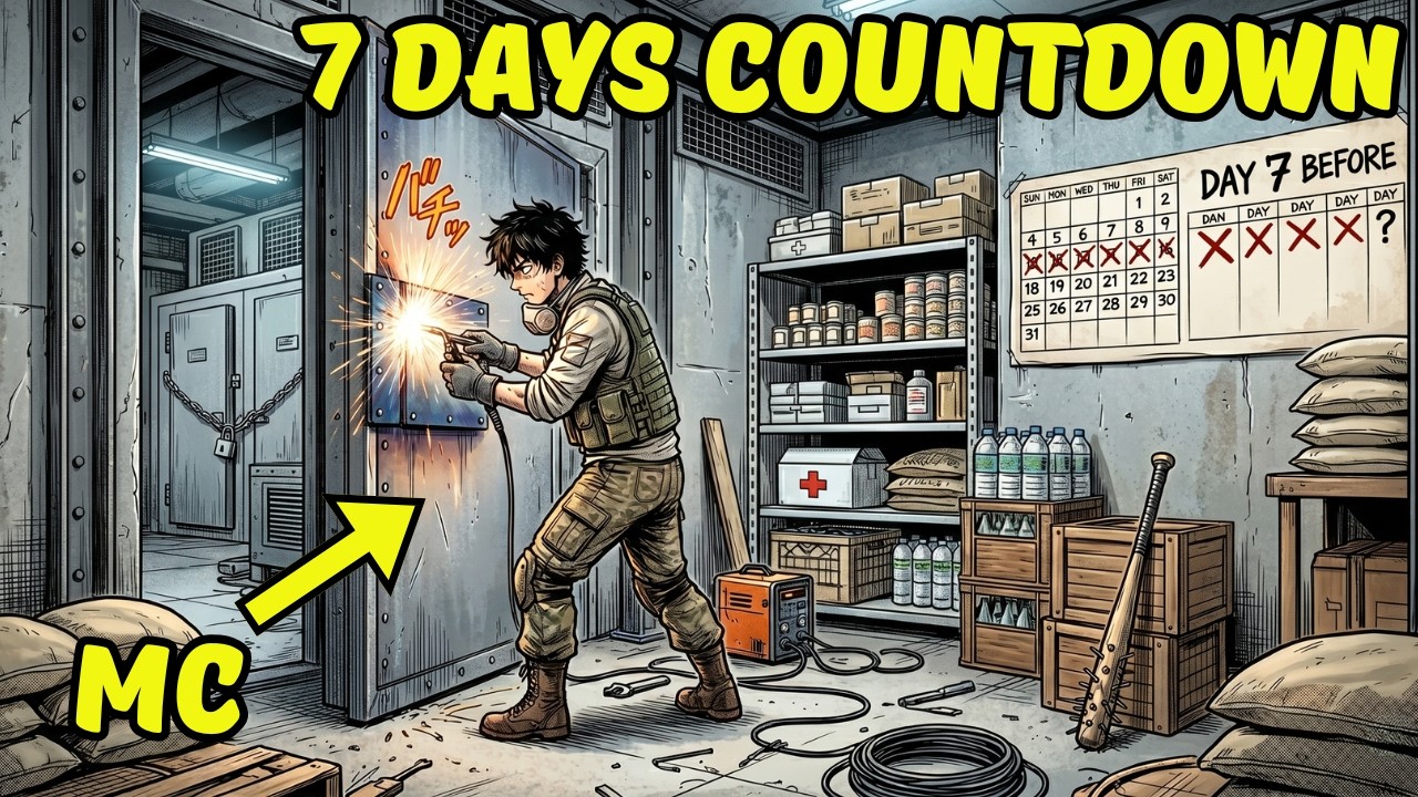 7 Days Before the Zombie Apocalypse - I Turned a Cold Storage into an IMPENETRABLE Bunker!