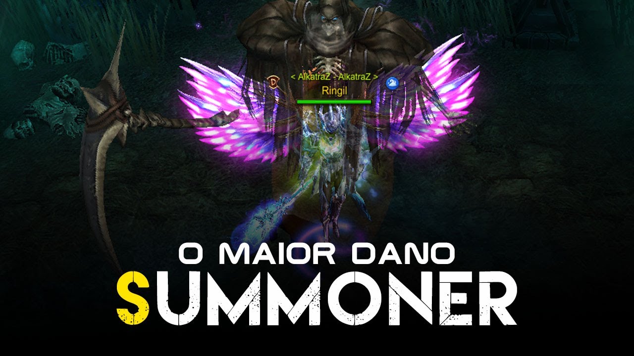 😱 O char mais FORTE do Mu Online? Summoner! Olha esse DANO!! Build, dicas, itens e guia completo!!