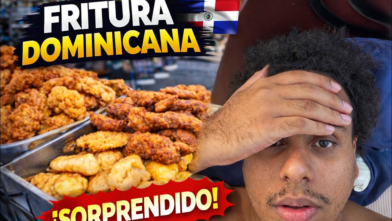 Comiendo Fritura Callejera en RD 😱🇩🇴 ¡Miren lo que Encontré!