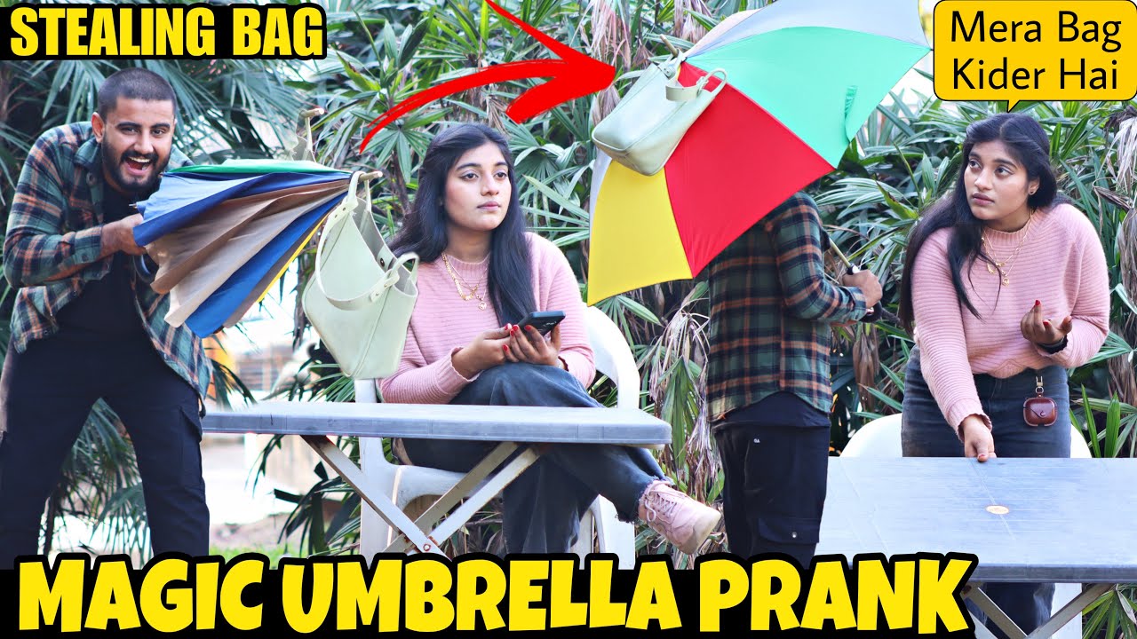 Crazy Umbrella Prank 😜 @That Was Crazy