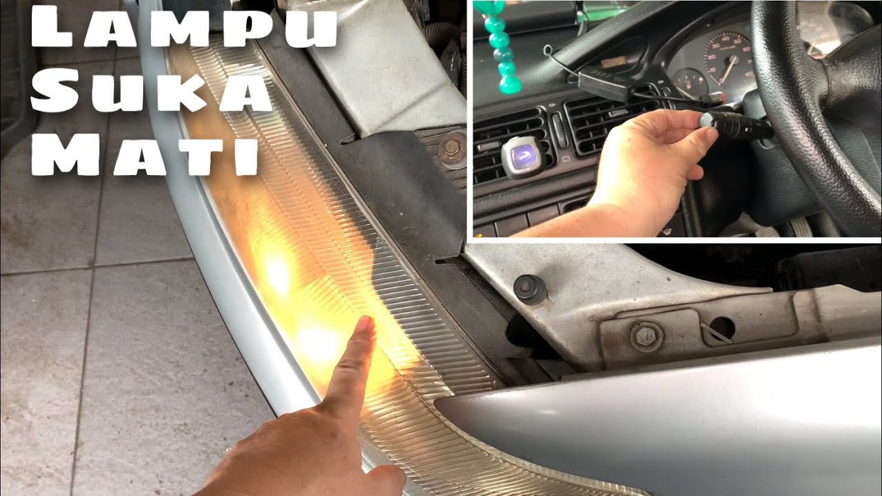 Cara perbaiki lampu head lamp mati