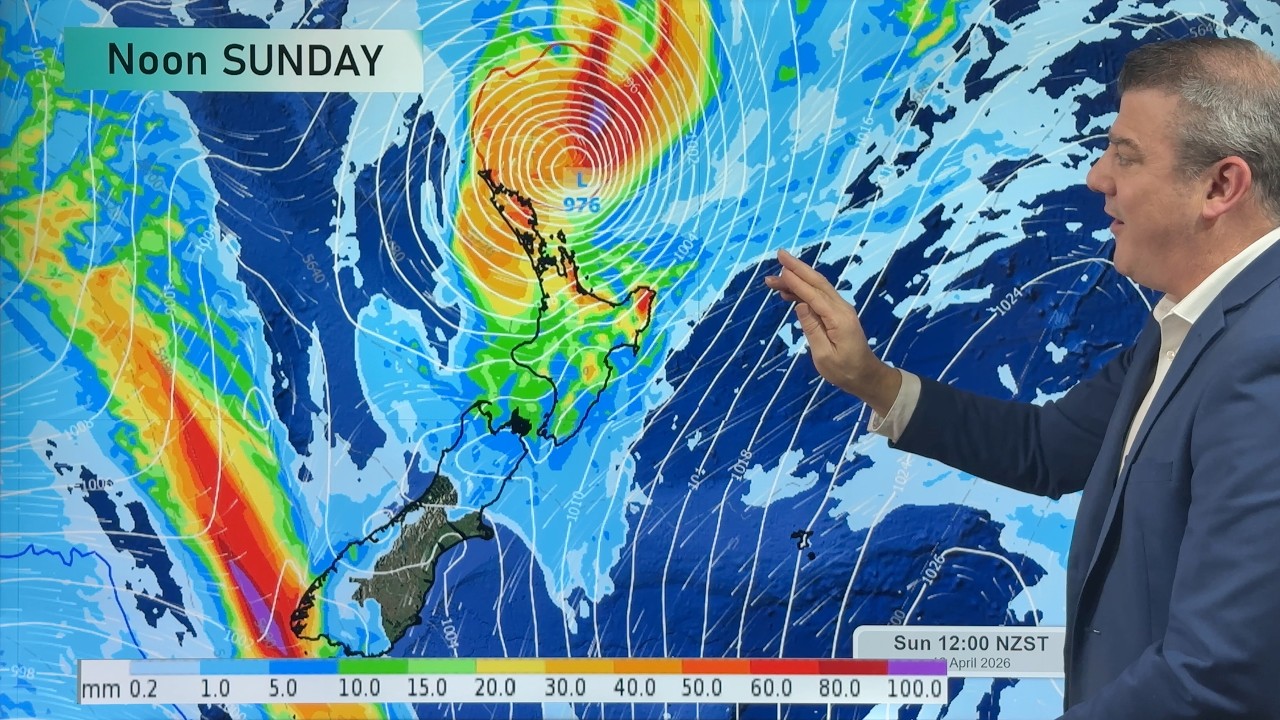 NZ: Bit of an unsettled week, but a tropical cyclone this weekend