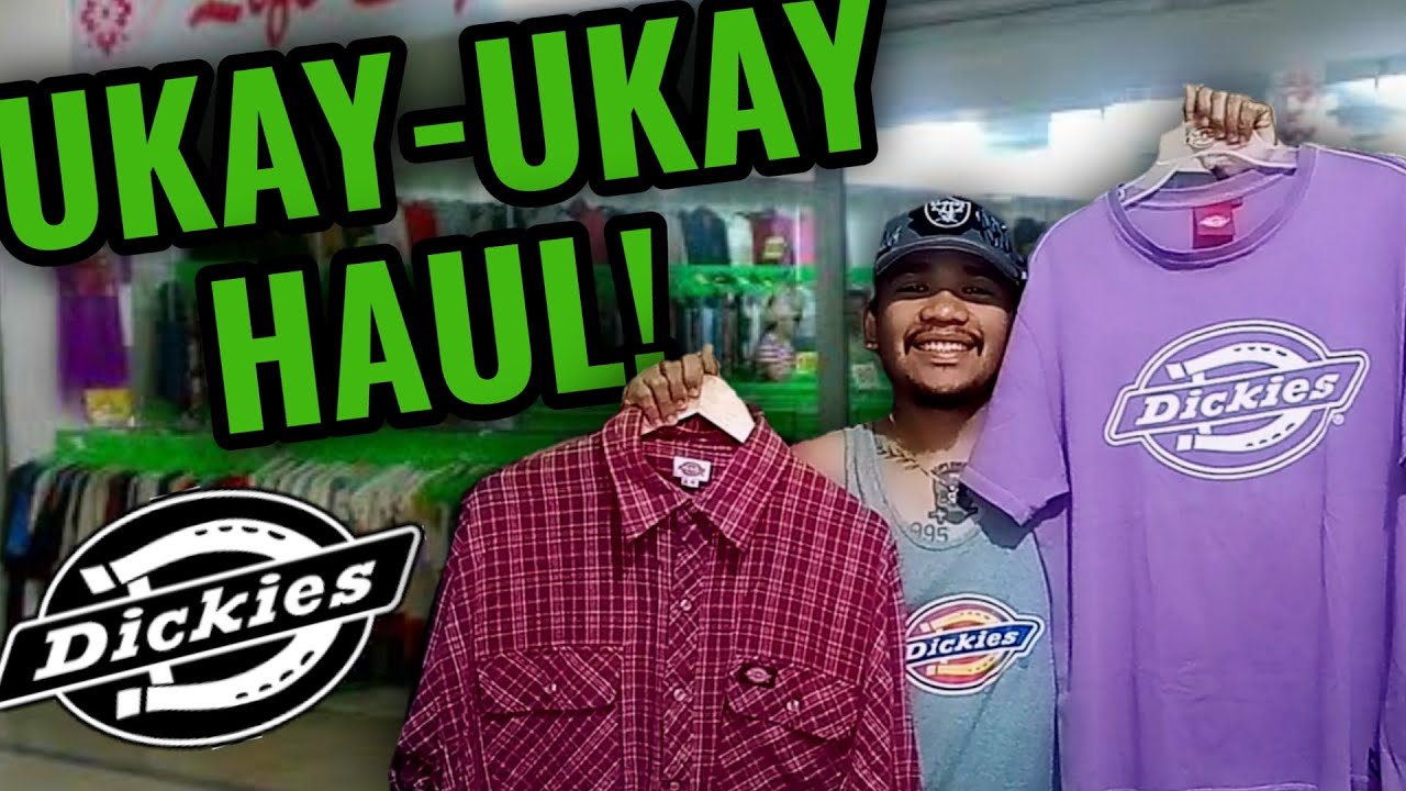 UKAY-UKAY HAUL! Dickies, Ecko Unltd, Karl Kani, NFL at MLB Tshirts 50 pesos lang SCORED sa UKAYAN!