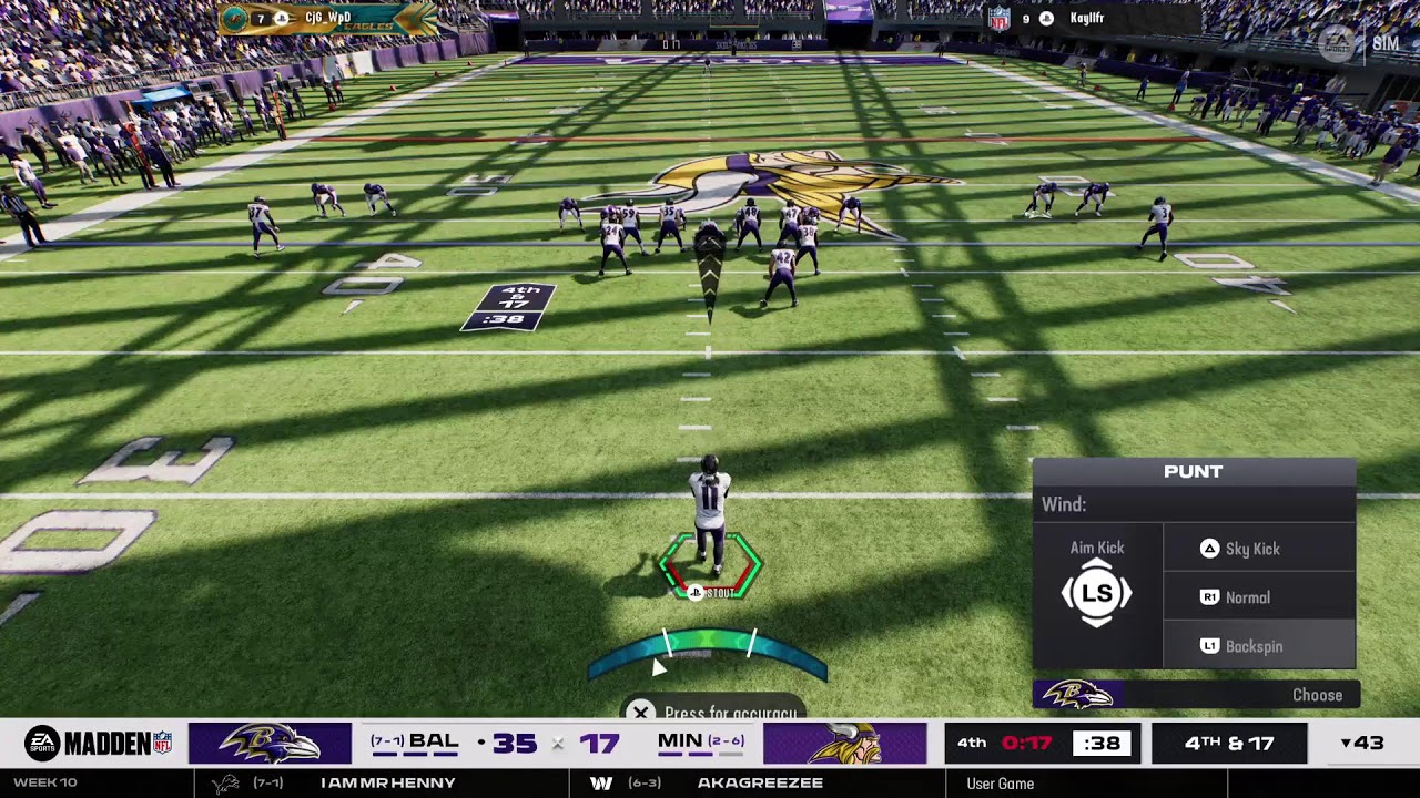 Ravens vs Vikings Mtw League season 1 restart