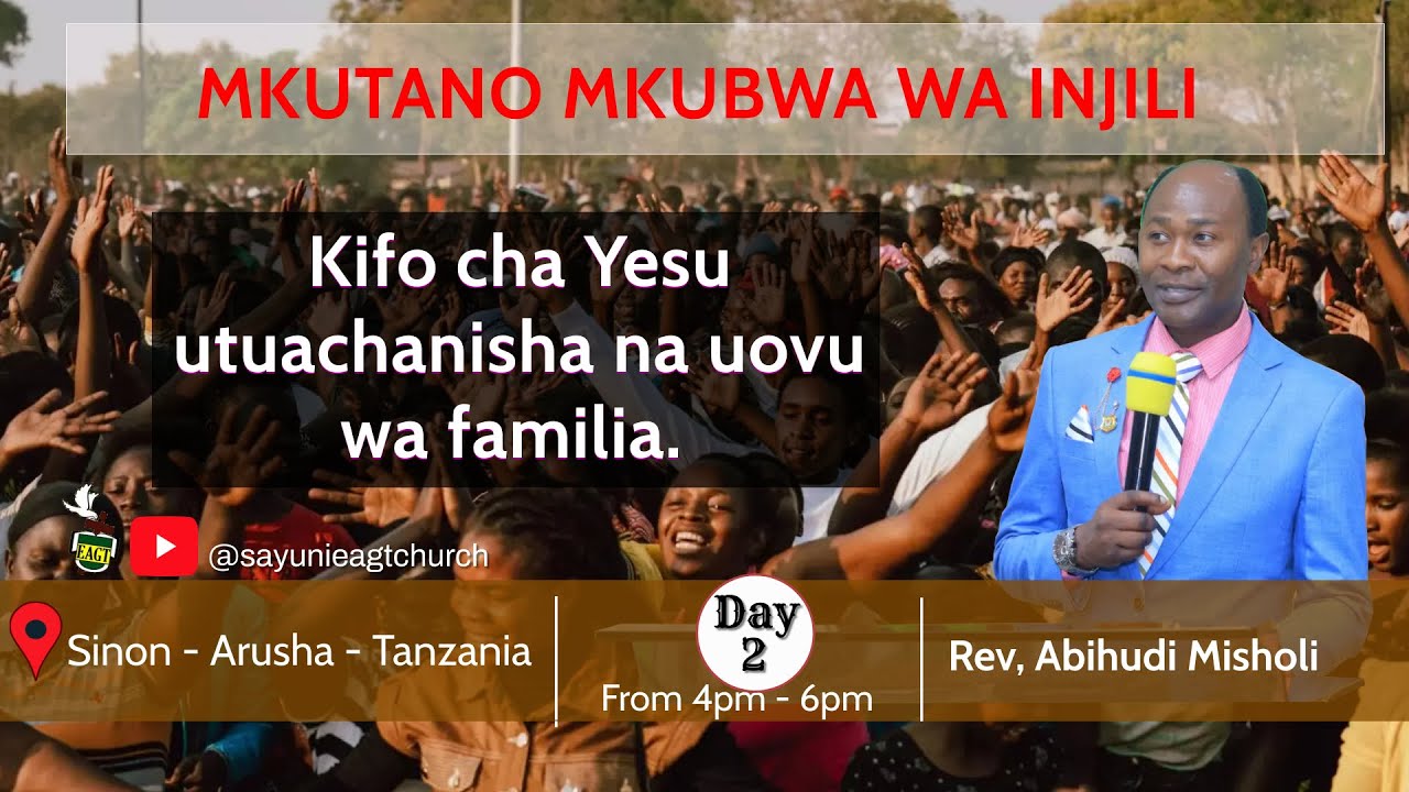Kifo cha Yesu utuachanisha na uovu wa familia - Rev. Abihudi Misholi