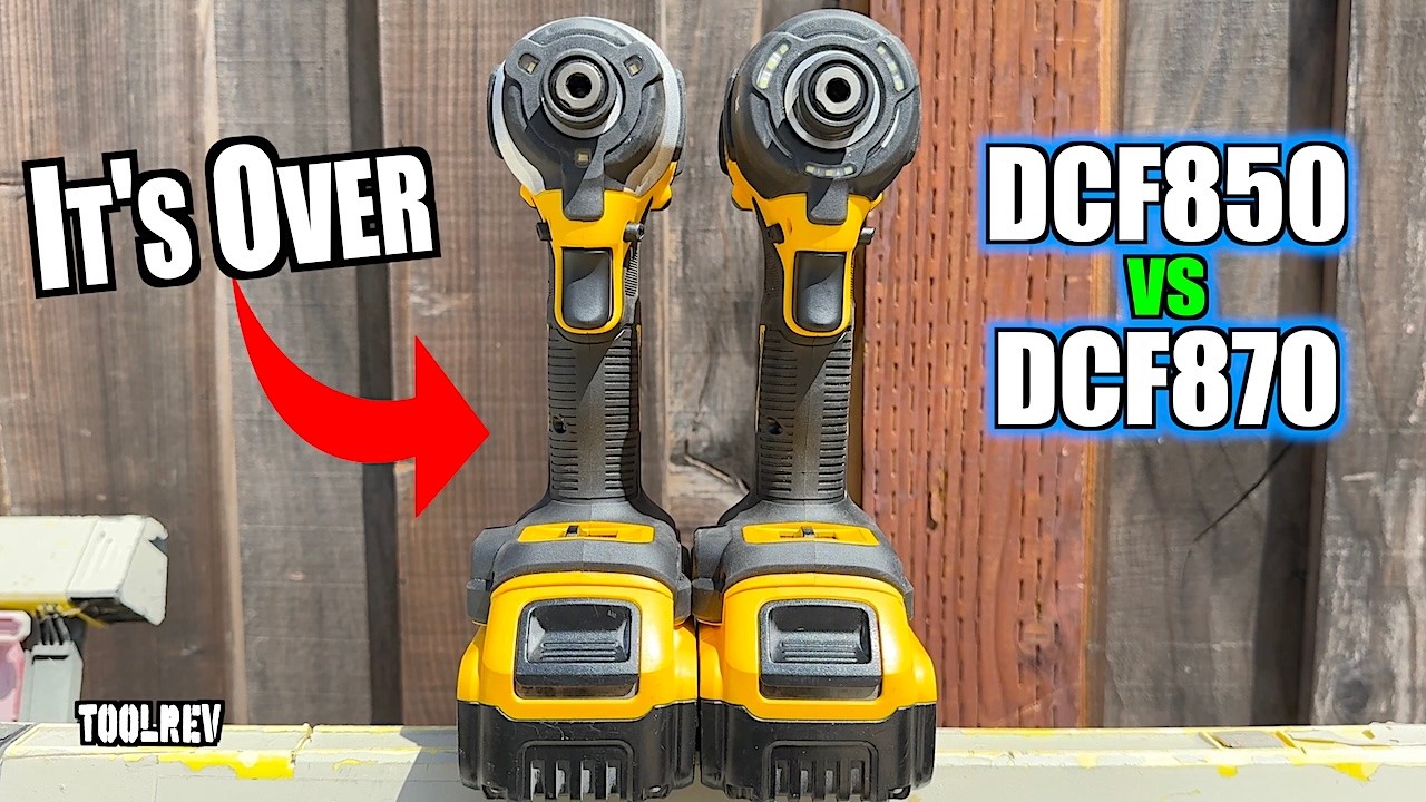 DeWalt DCF870 vs DCF850: SHOCKING Results