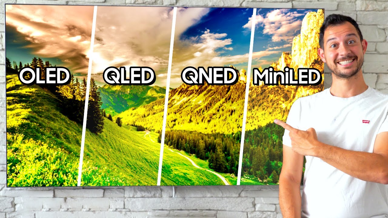 QNED vs QLED vs OLED vs MiniLED 🔥 MEJOR TV para ti