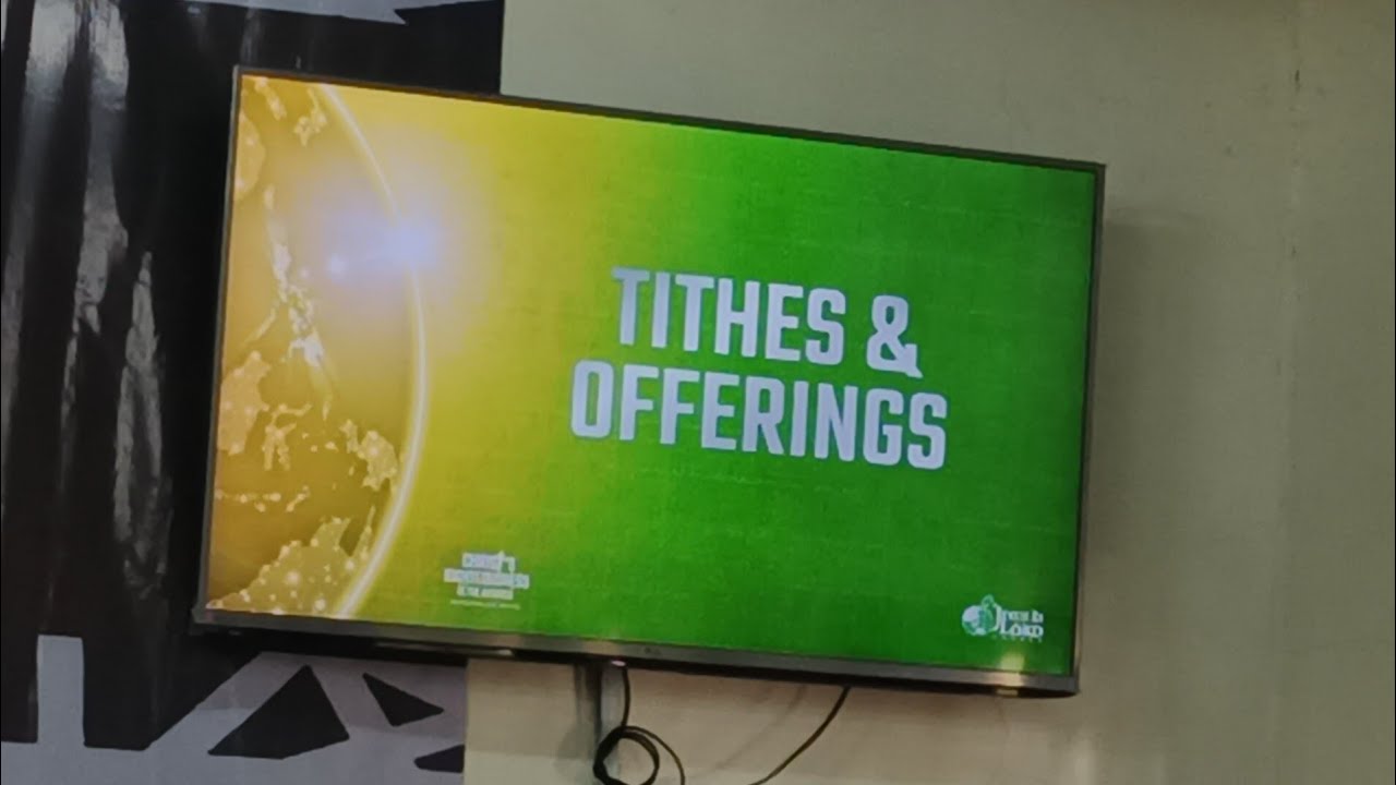 # TITHES & OFFERINGs # Sunday Healing Service # Sis. Ivyjane M. Damayo