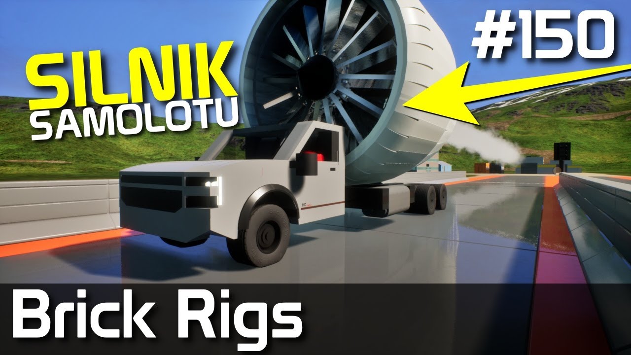 Brick Rigs PL [#150] NAJSZYBSZE Auta?! SILNIK z Samolotu! /z Bertbert