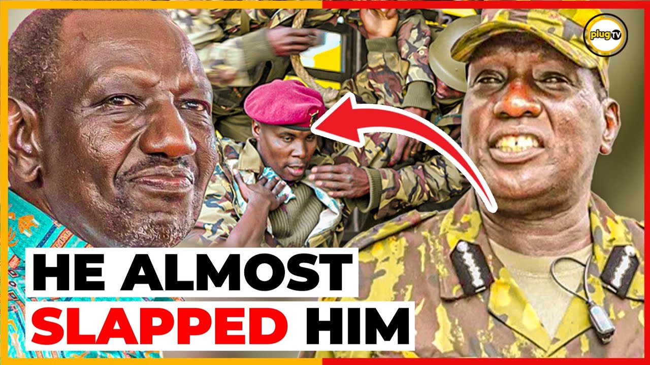 RUTO SECURITY WAR! Noah Maiyo ROUGHS UP Gsu Officer in pipeline |Plug Tv Kenya