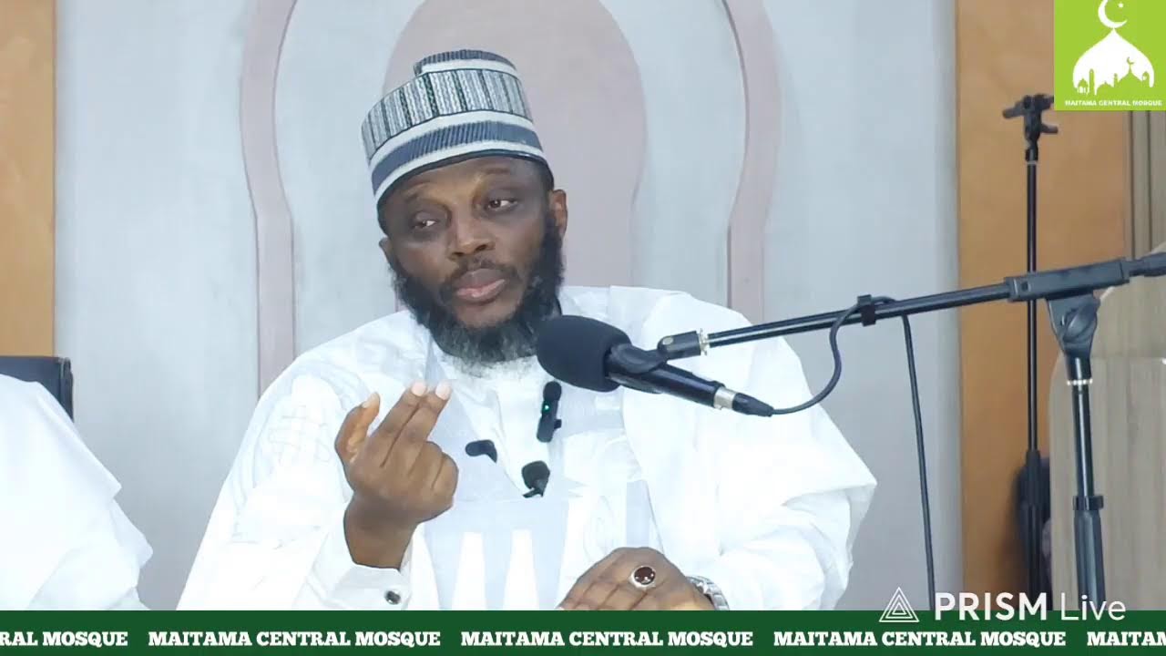Live streaming of MAITAMA CENTRAL MOSQUE
