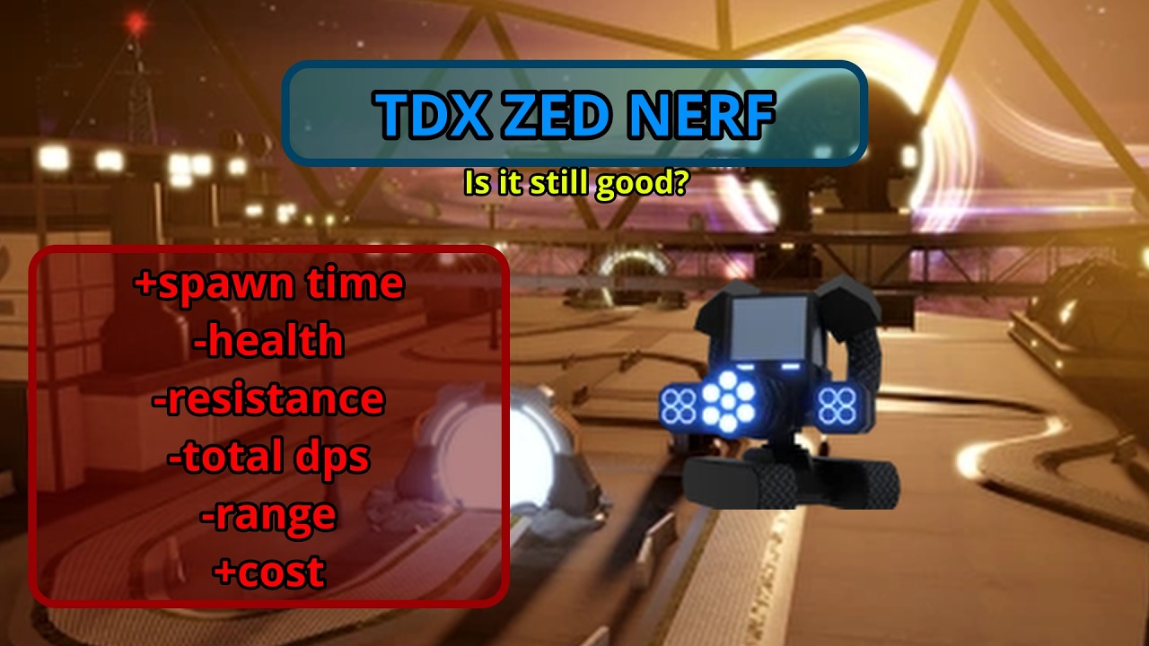Tower Defense X, ZED review after the nerf. Is it still good?