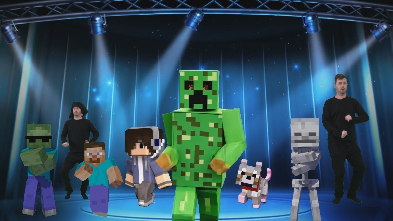 Dansstopp med Jonas: Minecraft (Dansstopp musik för barn)