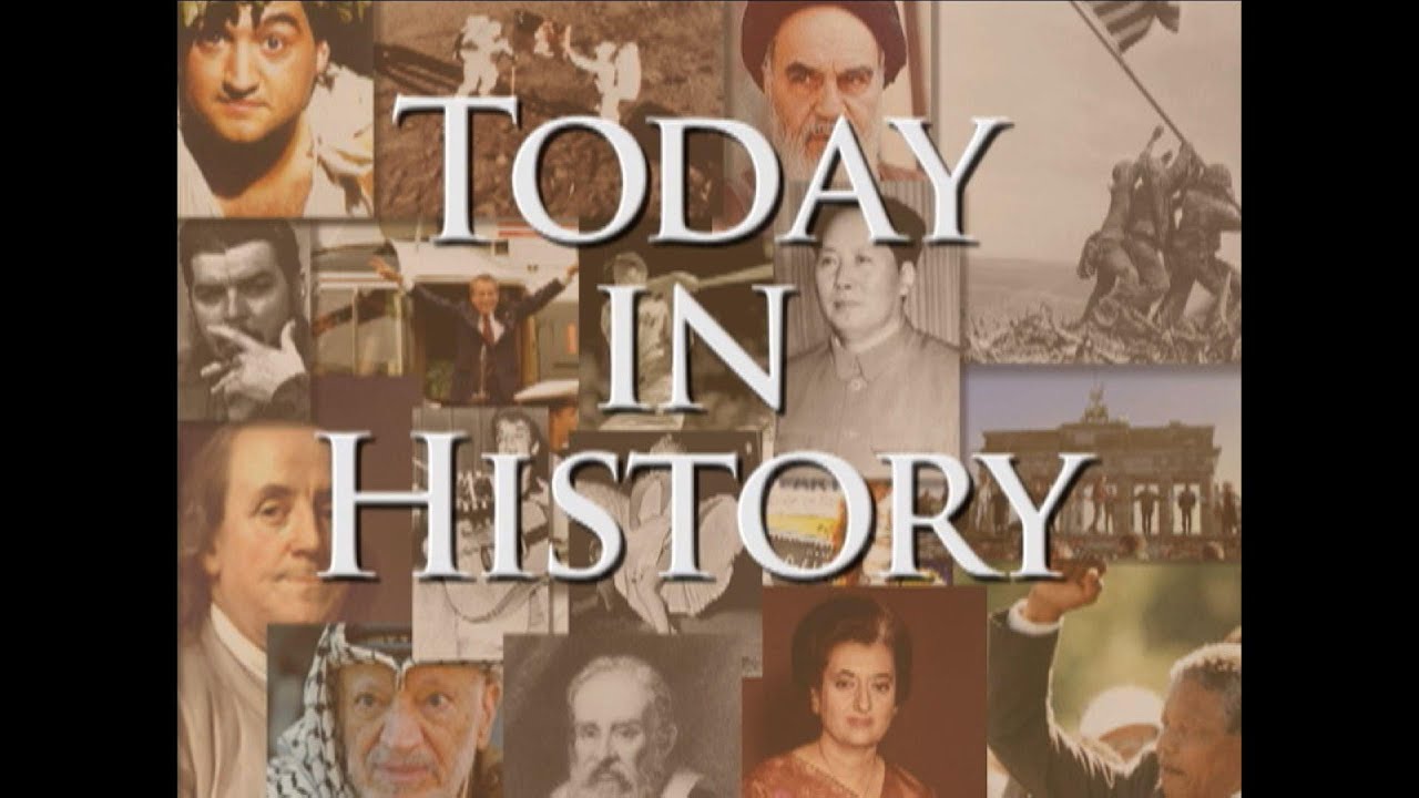 Today in History for July 29th