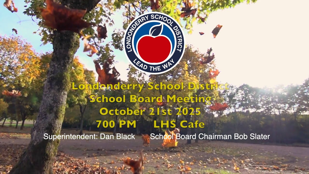 School Board Meeting 10-21-25