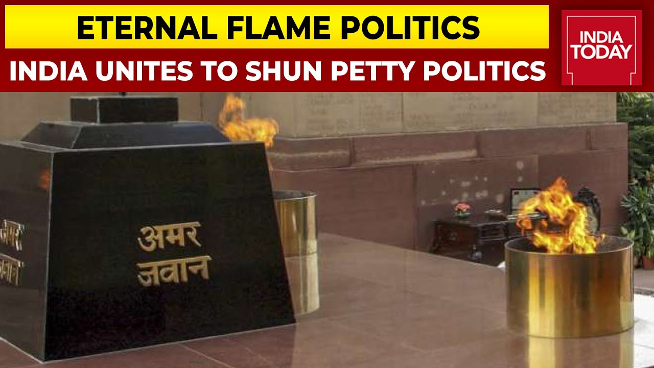 Amar Jawan Jyoti Merged With Eternal Flame At National War Memorial In New Delhi | 5ive Live