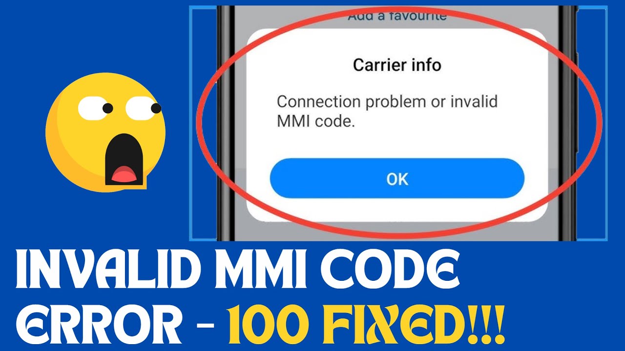7 быстрых решений проблем с подключением или недействительного кода MMI на телефоне Android | Вос...