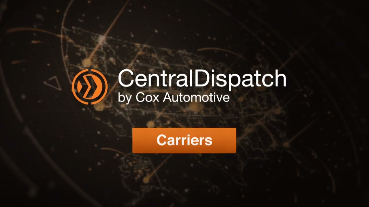 Welcome to Central Dispatch - Carriers
