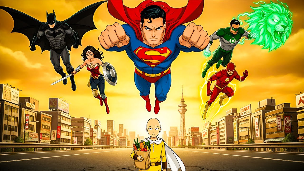 What If Justice League Invaded One Punch Man World?