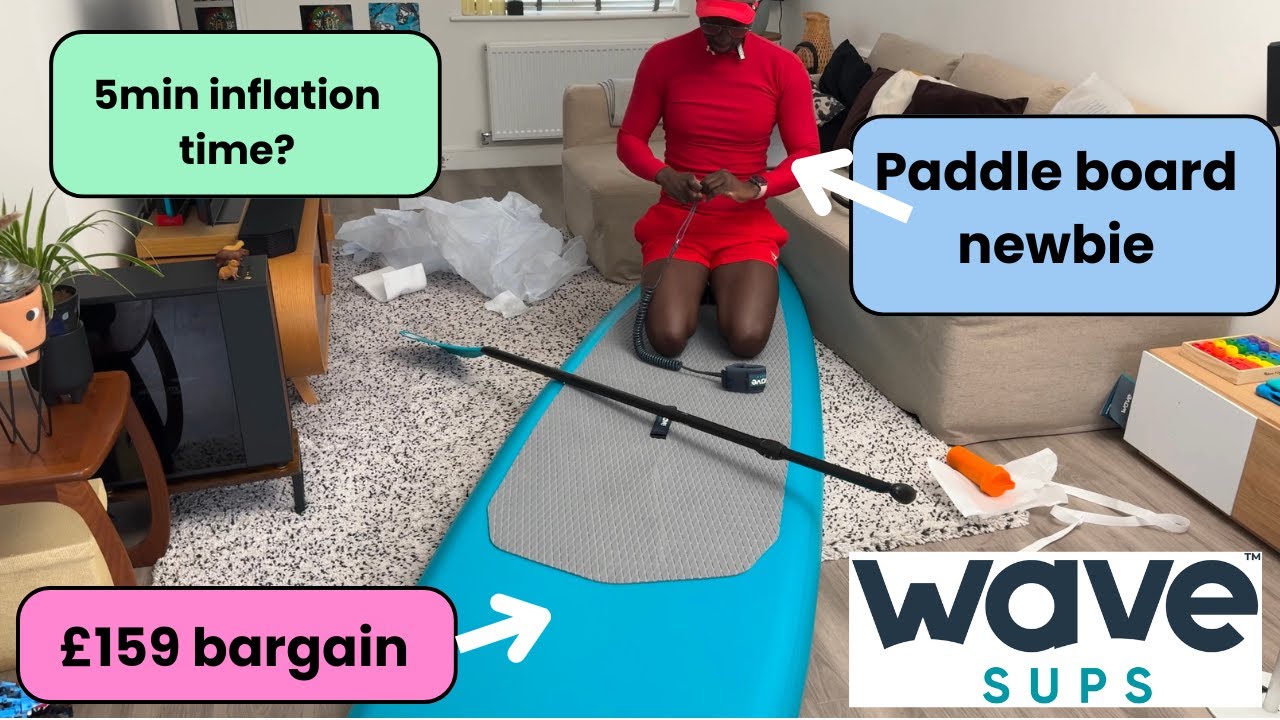 Family paddleboard unboxing: Wave SUP Cruiser 11ft - Unscripted video
