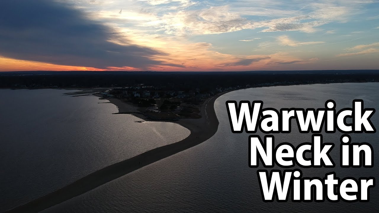 Conimicut Point and Rocky Point Park in Warwick, Rhode Island - Aerial Cinematography