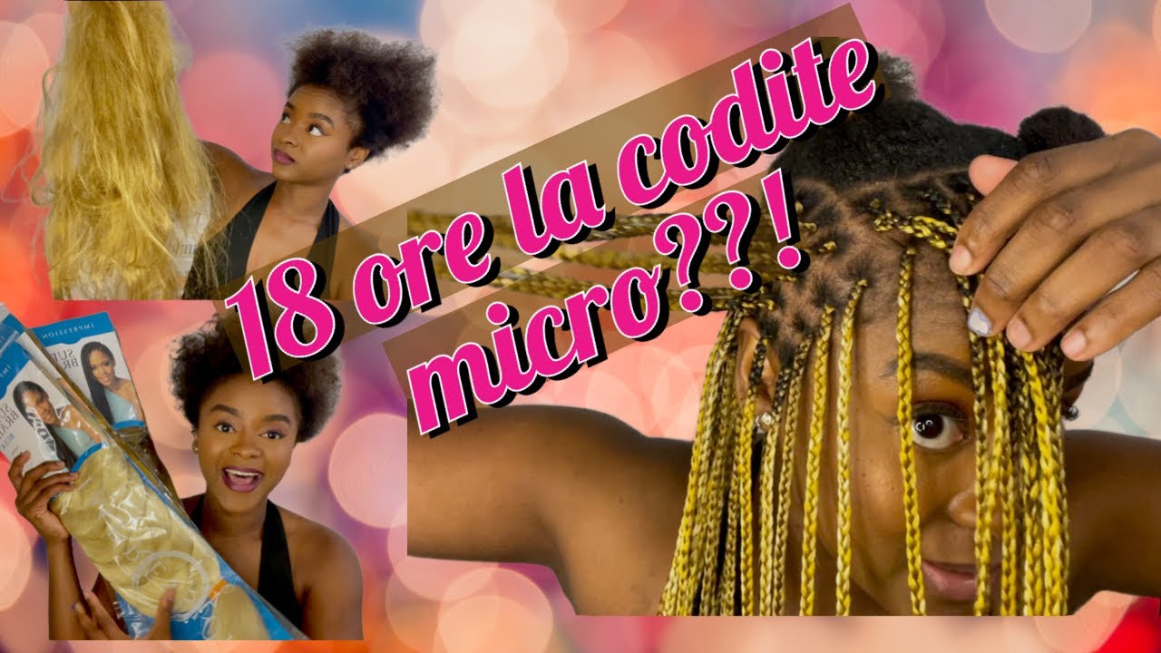 Codite afro tutorial (cum imi fac codite micro de 18 ore?!!!)