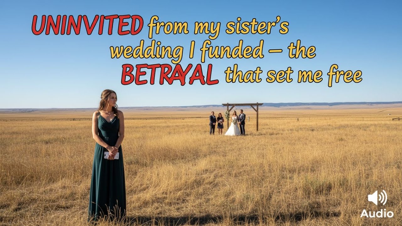 FAMILY BETRAYAL AT THE ALTAR: THE UNINVITED SISTER WHO FUNDED THE DREAM WEDDING PULLS THE PLUG AND..