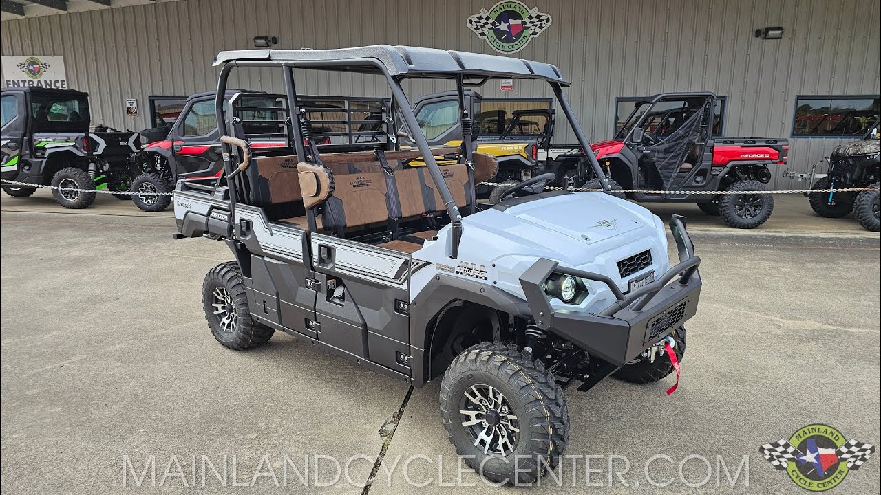2025 KAWASAKI MULE PRO FXT 1000 RANCH EDITION PLATINUM WALK-AROUND