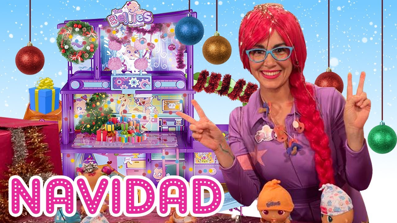 NAVIDAD con muchas TRAVESURAS en Bellyville 🎅🎄 Los Bellies DECORAN la FUN FUN HOUSE para la NAVIDAD
