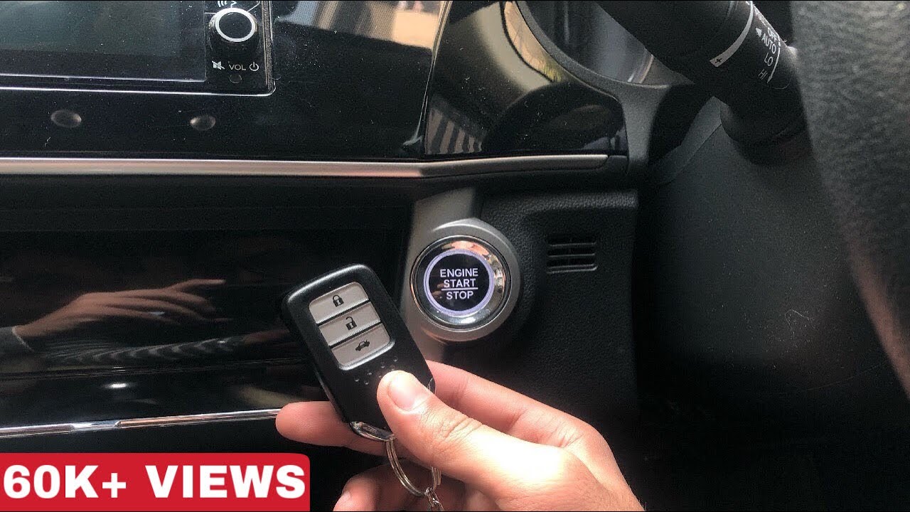 [HINDI] All About Smart Key and Engine Start/Stop Button- Features,Disadvantages|Demo on Honda City|