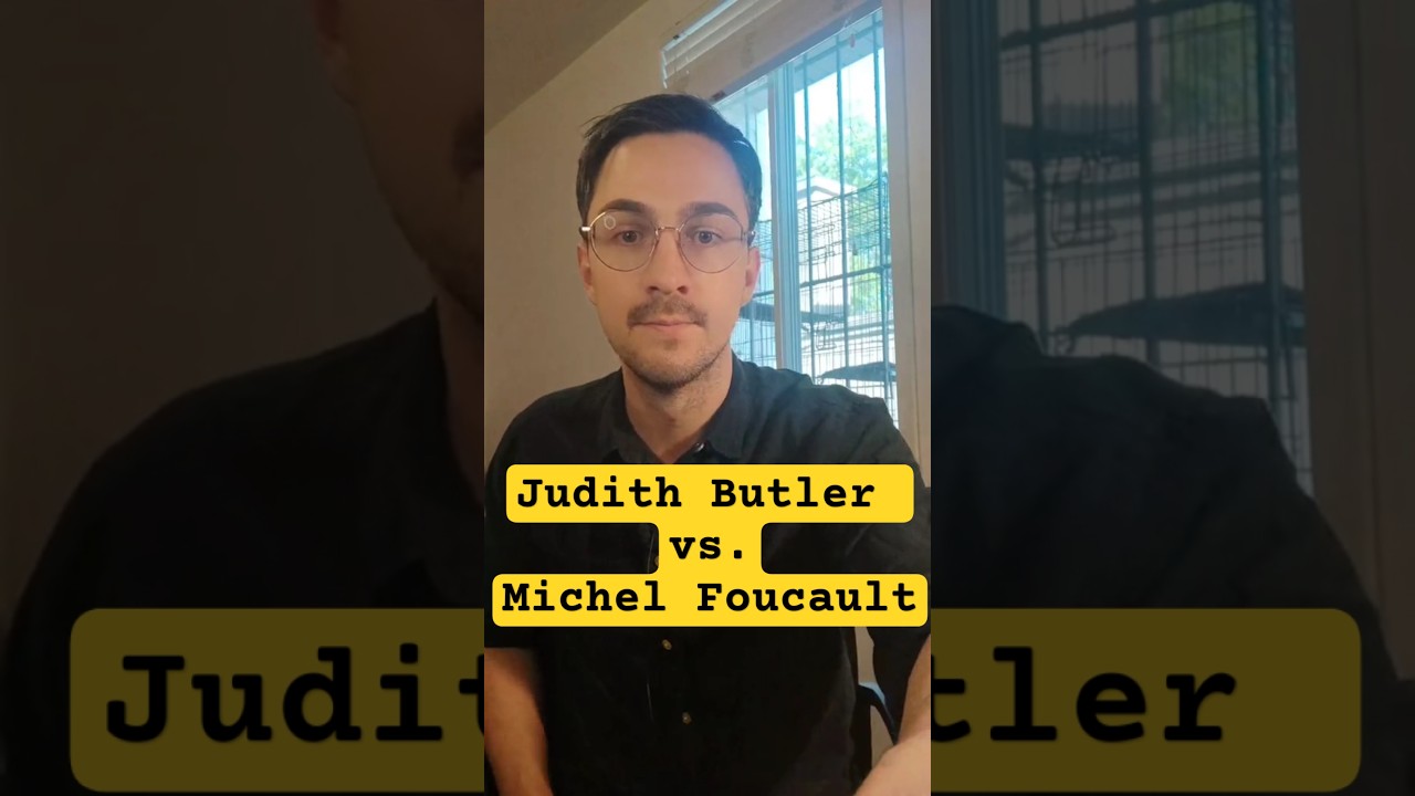 Judith Butler vs. Michel Foucault #power #philosophy #knowledge #debate #postmodernism #gender #fyp