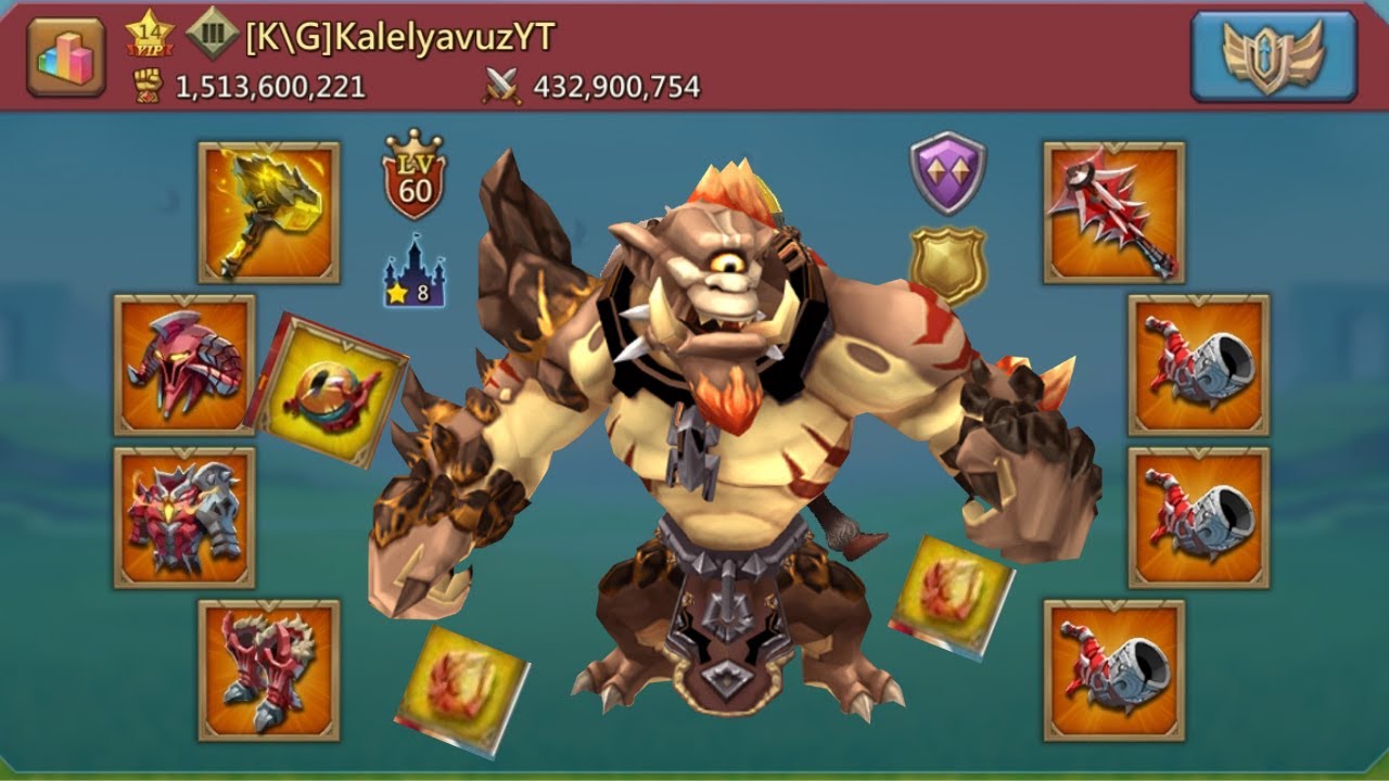 Monster Hunt Bus! 7x5 Lv5 Gargantua! Lords Mobile