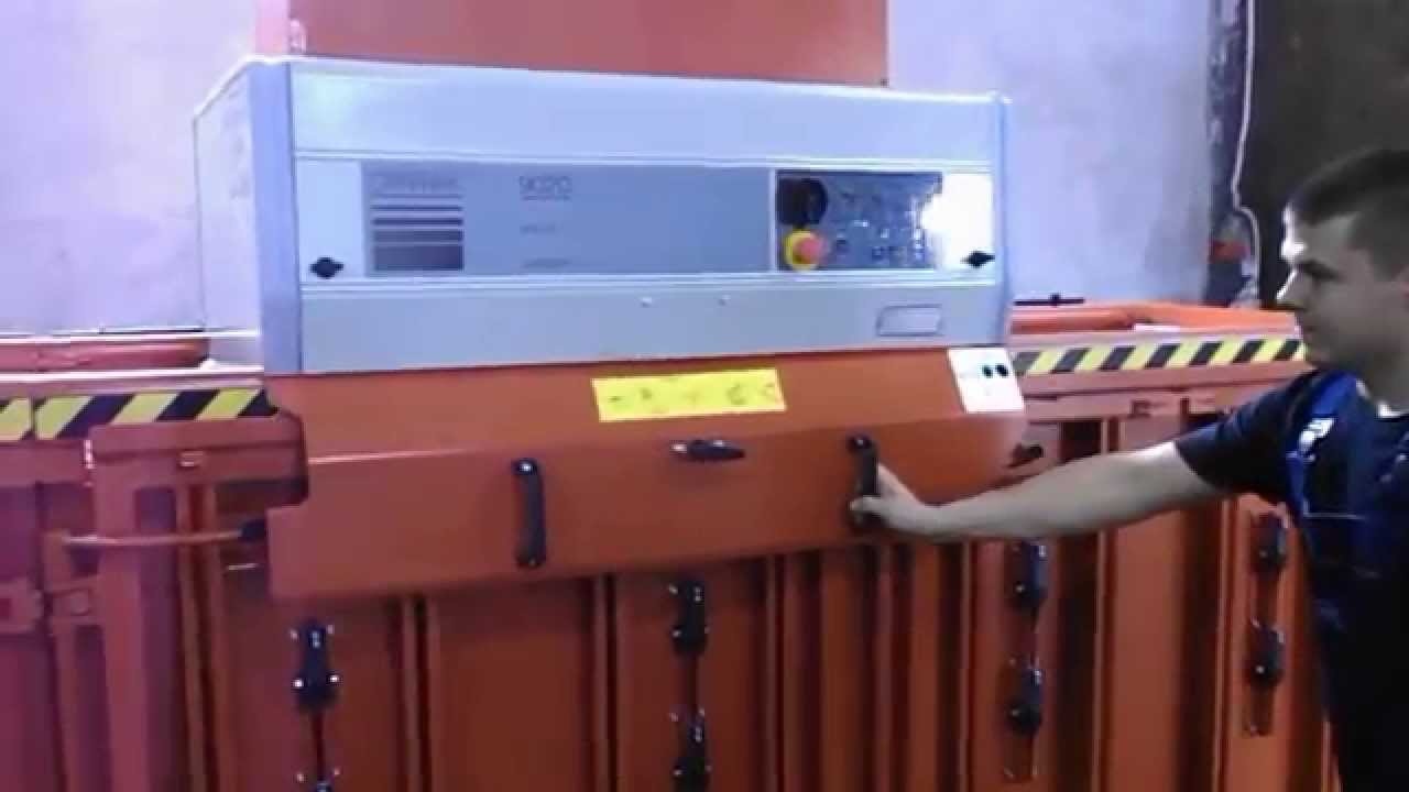 Belownica do makulatury, prasa do folii Orwak 9020 czterokomorowa - ARTechnic