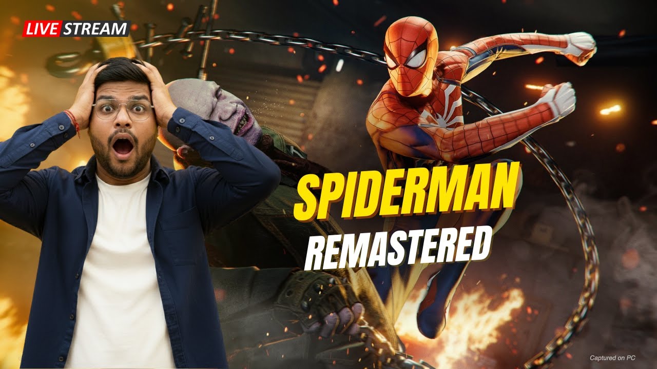 🔴Marvel’s Spider-Man Remastered Gameplay | Full Story & Side Missions