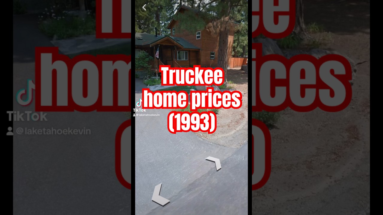 Buying a Truckee house in 1993 #realestate #investment #laketahoe #inclinevillage