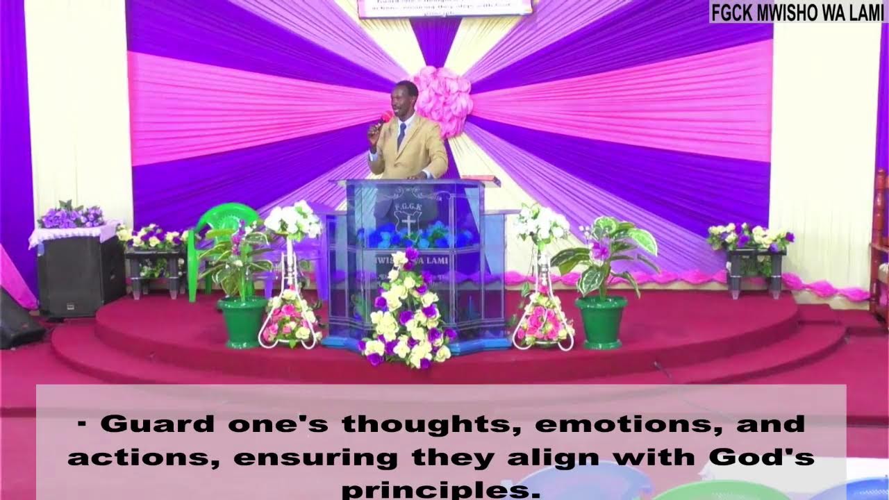 PRAYER CONGRESS DAY . GUARDING OUR TERRITORIES// REV SAMUEL MBUGUA GUEST