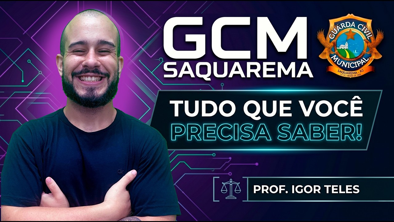 GCM SAQUEREMA | TUDO QUE VOCÊ PRECISA SABER!