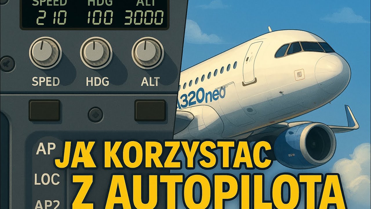 JAK KORZYSTAĆ Z AUTOPILOTA w AIRBUSIE A320neo | Poradnik #2