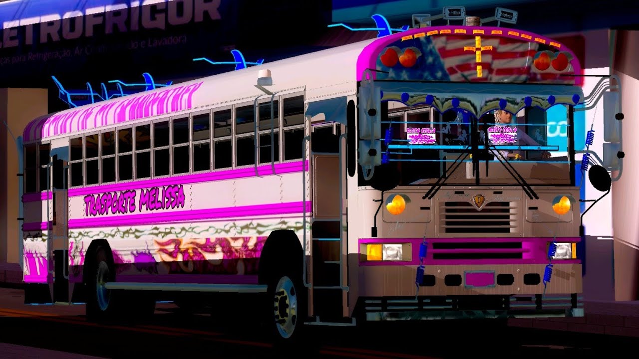 😍❤️LIBERACIÓN INTERNATIONAL IC CE BUS (Estilo El Salvador)💯💜🇸🇻 Mods Para Proton Bus Simulator‼️